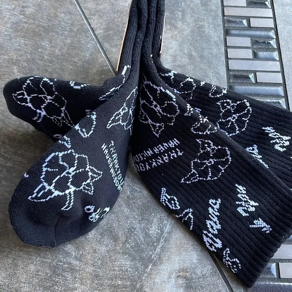 VANS “Off The Wall” Men’s socks "Thank you. Have a nice day" - Picture 9 of 11